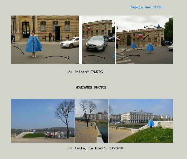 Je montre la tente